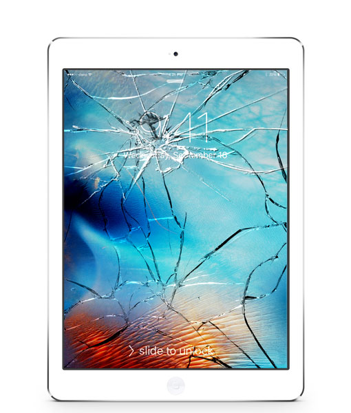 Gen Glas Touch Reparatur Service Kostenloser Hin & Rückversand Apple iPad 8 